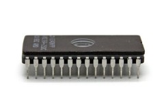 Lot of Vintage (’82) DIP (28-pin) “EPROM” Plastic Chips (13), AMD (#AM2764-25DC)