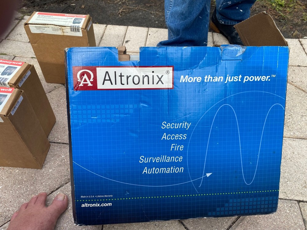 Home security, transformers, power source