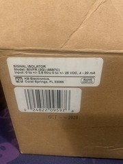 KB Electronics 9597C, KBVF Signal Isolator with Run/Fault Relay