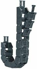 IGUS 07-030-038 533mm eChain Zipper type Cable Carrier w/ end Cap -Free Shipping
