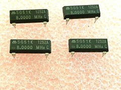 4 PCS 8.000Mhz NEW SG-51K EPSON DIP4