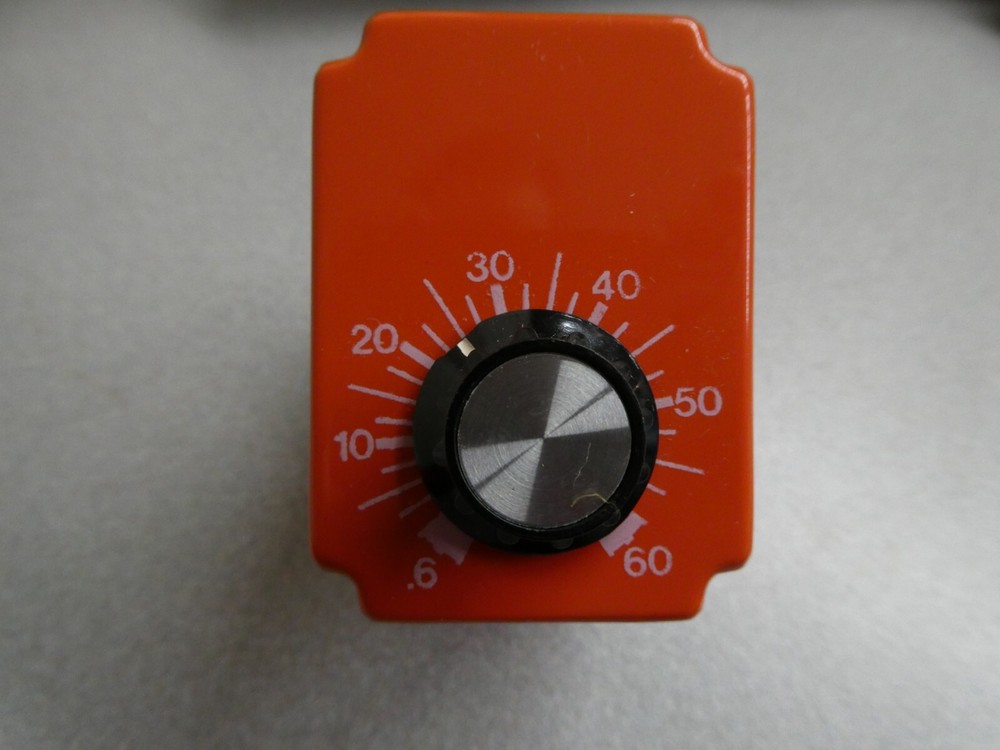 NCC T3K-00060-462 Time Delay Relay on Break Relay. Range: 0.6-60 sec.  24 VDC