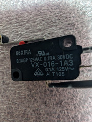 Omron VX-016-1A3 Snap Action Micro Switch Lever Roller SPDT Fast USA SHIP #S140