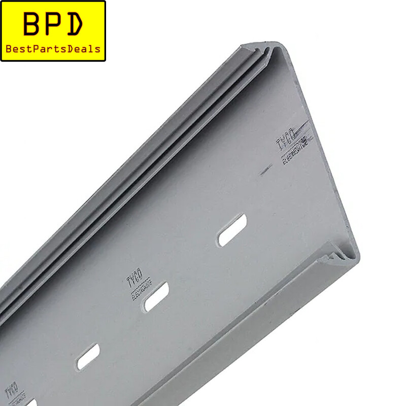 1x DIN Mounting RAIL 3.1″ X 0.7″ X 48″ SLOTTED GRAY TE Connectivity TK2-48-AG