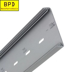 1x DIN Mounting RAIL 3.1″ X 0.7″ X 48″ SLOTTED GRAY TE Connectivity TK2-48-AG