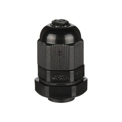 20 Pcs M12 IP68 Nylon Cable Gland Joint Adjustable for 3mm-6mm Dia Cable Wire
