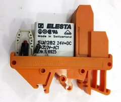 Weidmuller RS 32 940612 24V SGR 282 GSED 5 250V~Gr Modules 2 CO Contact Relay