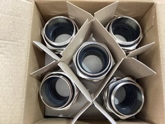 Agro 1000.40 Nickel Plated Brass M40 x 1.5 Cable Gland (Pack of 7)
