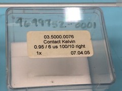 2 RASCO 4649751-0001 CONTACT KELVIN 0.95/6 US 100/10 LEFT, 172705