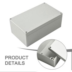 Sturdy ABS White Plastic Electronics Project Box with IP67 Waterproof Rating