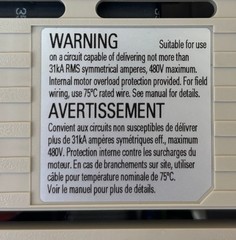 Yaskawa GA500 GA50U4009ABA 3 HP 480V 3-Phase Variable Frequency Drive