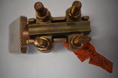 Sefcor Straight Bolted Bronze Tee Connector 4/0 AWG 450 M FNCT-45-34-4A