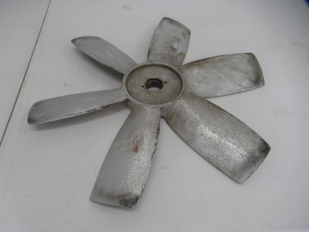 Vintage Hartzell Industrial Blower or Exhaust Fan 6 Blade Cast Aluminum cl