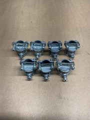 Unbranded 3/4″, Die-Cast Zinc, Flexible Conduit Coupling, *Lot of 7* #4013X110