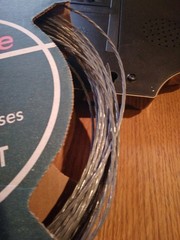 100 Ft. Galvanized Steel Wire 4 Strands 20 Gauge Rust Resistant.made In U.S.A.