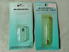 31 ARCHER RADIO SHACK NOS DIODES RESISTORS LEDS REGULATORS CAPACITORS MORE VTG.