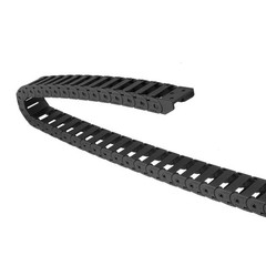 Drag Chain Cable Carrier Open Type with End Connectors 15X30mm 1 Meter Plastic