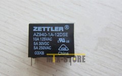 10PCS ZETTLER POWER RELAY AZ940-1A-12DSE