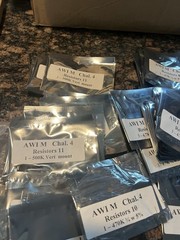 NEW Lot Of Discrete Components Diodes, Amp, IC, Resistors, Etc
