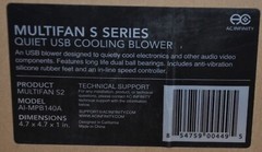 AC Infinity Multifan S2 quiet USB cooling blower new AI-MPB140A