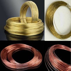 0.3/0.5mm – 3mm Pure Brass Wire Cu Copper Wire Uncoated Cable Guage 1/3/5 Meter