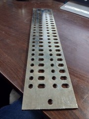 allG TINNED-COPPER GROUND BAR 1/4″ x 4″ x 20″ BUSBAR 3/8″ STUD HOLES NEW NO BOX