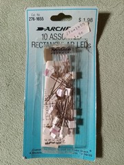 31 ARCHER RADIO SHACK NOS DIODES RESISTORS LEDS REGULATORS CAPACITORS MORE VTG.