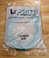 L COM TRG504-T4T-2M TRG504T4T2M Cat5e IP68 2 Meter Cable