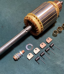 New Armature and Rebuild Kit For Delco 1107905 Starter