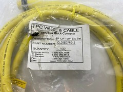 TPC WIRE & CABLE CL25E07F012 16 AWG, 5 POLE, CORDSET