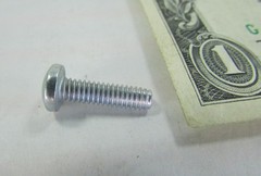 Lot 100 Zinc Plated Steel #2 Phillips Drive Pan Head Machine Screws #8-32 x 5/8″