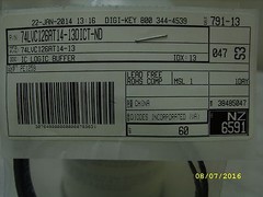 (60) DIODES INC. – IC Logic Buffer Integrated Circuit – 74LVC126AT14-13 *NOS*