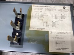 Westinghouse 373D878G02 Fusible Bus Plug Busway COP-321 240V 30A #03G131PR7*CO