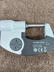 Mitutoyo MDE-25MX Digital Micrometer Precision Tool