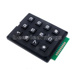 4 x 4 Matrix Array 16 Keys 4*4 Switch Keypad Keyboard Module for Arduino