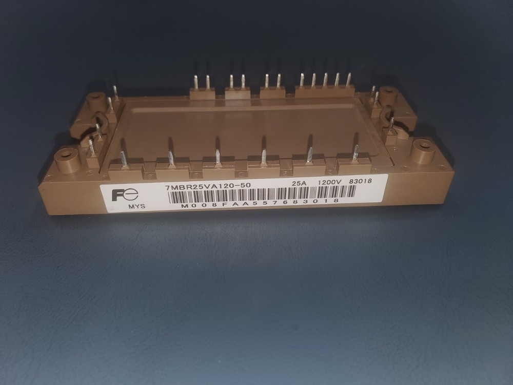 Fuji 7MBR25VA120-50 IGBT V-Series PIM 25A 1200V – Tested – System Pull