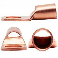 100Pcs Copper Wire Lugs Terminal Kit Assortment with Heat Shrink Tubing for Auto