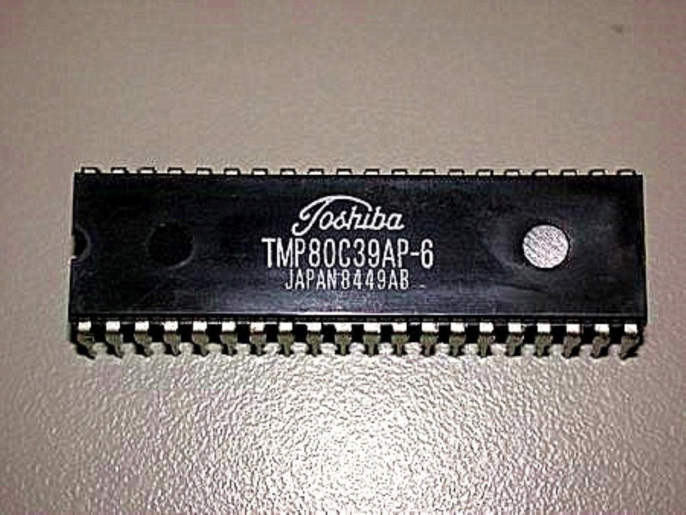TOSHIBA TMP80C39AP-6 DIP-40 CMOS 8-BIT SINGLE-CHIP RH