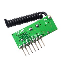 315 Mhz / 433 Mhz RF Transmitter And Receiver Module Wireless Remote 4 – Way