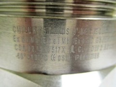 APPLETON CABLE GLAND, 3″ NPT, 75T33005, NICKEL PLATED BRASS