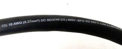 Coleman Cable E54864-H Seoprene 105 10 AWG 3/C SEOOW 600V w/ 4 Way Outlet