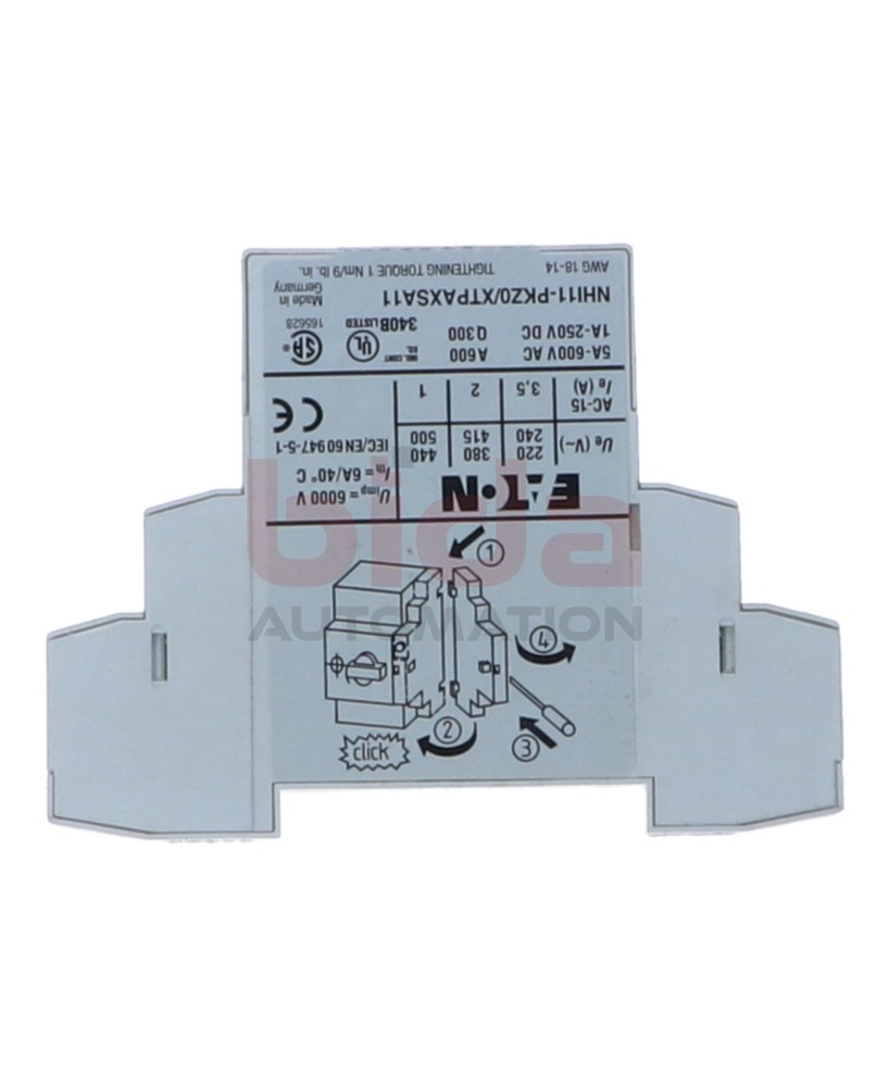 Eaton NHI11-PKZ0 auxiliary switch auxiliary switch