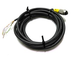 Cognex 849010102 In-Sight Camera Power I/O Cable, M12 8-Pin to Flying Leads, 9′