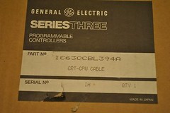 GE Fanuc IC630CBL394 CRT-CPU Cable