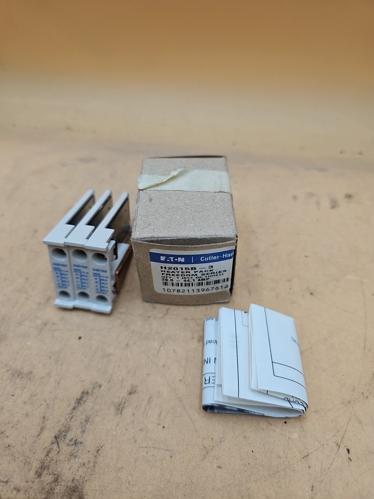 LOT OF 3 Eaton Cutler-Hammer H2015B Freedom Series Heater 39-44.1A. H2015B-3
