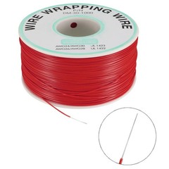 Wrapping Wire Tin Plated Copper Wire P/N DM-30-1000 30 AWG 250M Length Red