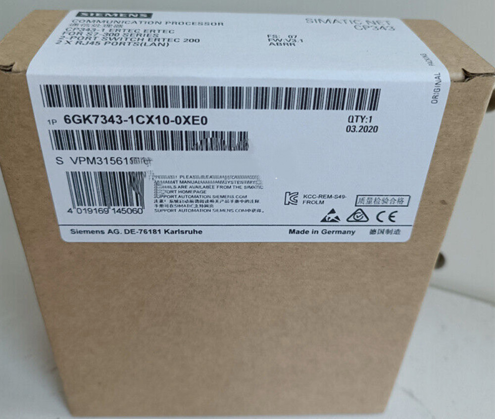 one for NEW IN BOX Siemens 6GK7 343-1CX10-0XE0 6GK7343-1CX10-0XE0 amk