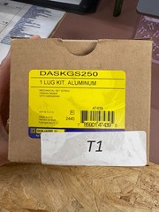 SQUARE D 1 LUG KIT # DASKGS250
