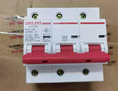 1PCS NEW Delixi DZ47-125 3P 3-phase Switch 80A Circuit Breaker
