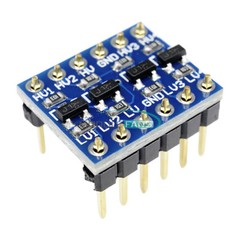 2PCS 4-Channel 5V to 3.3V IIC I2C Logic Level Converter Bi-Directional Module